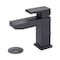 Pioneer Industries Single Handle Bathroom Faucet, Compression Hose, Matte Black, Overall Width: 2" 3MO160-MB - alternate 1